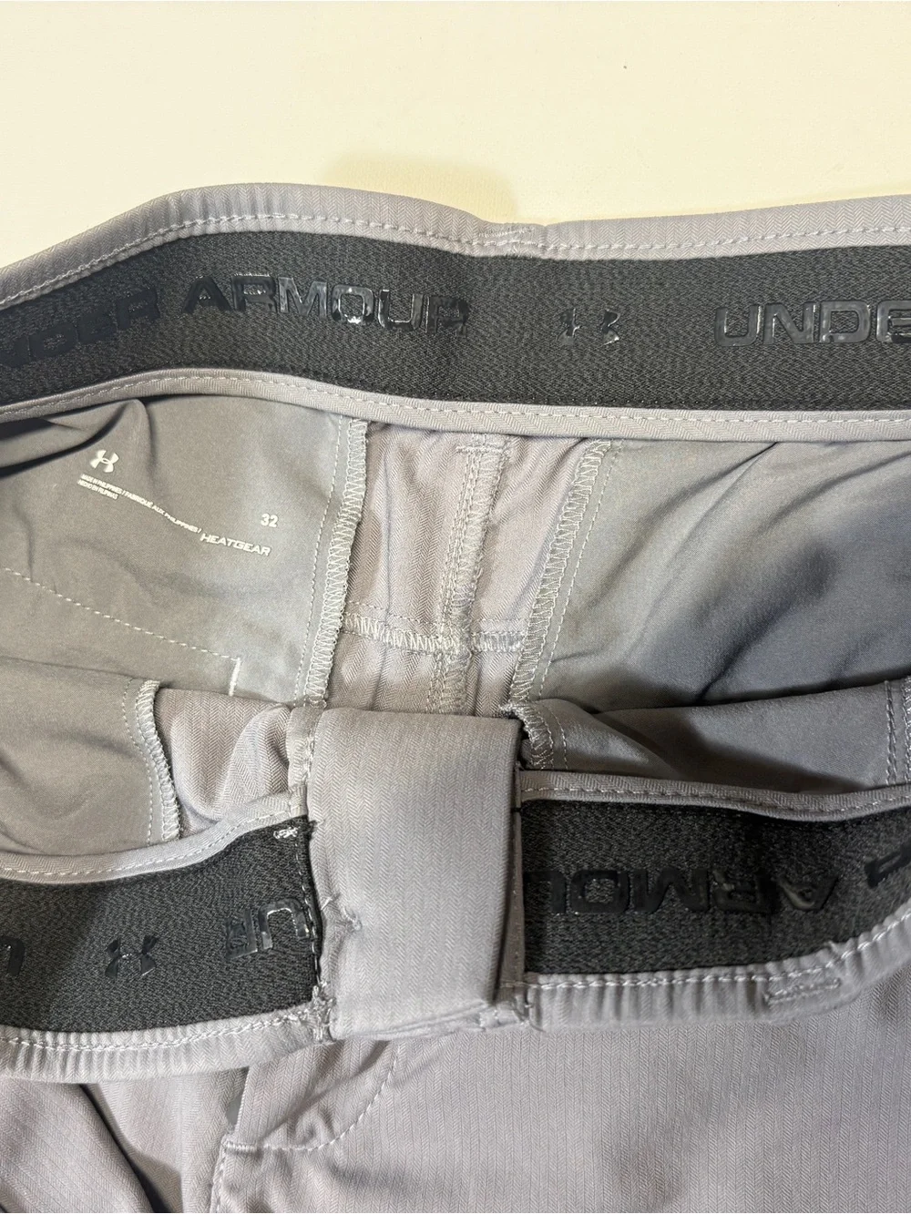 Under‎ Armour Light Gray Performance Shorts